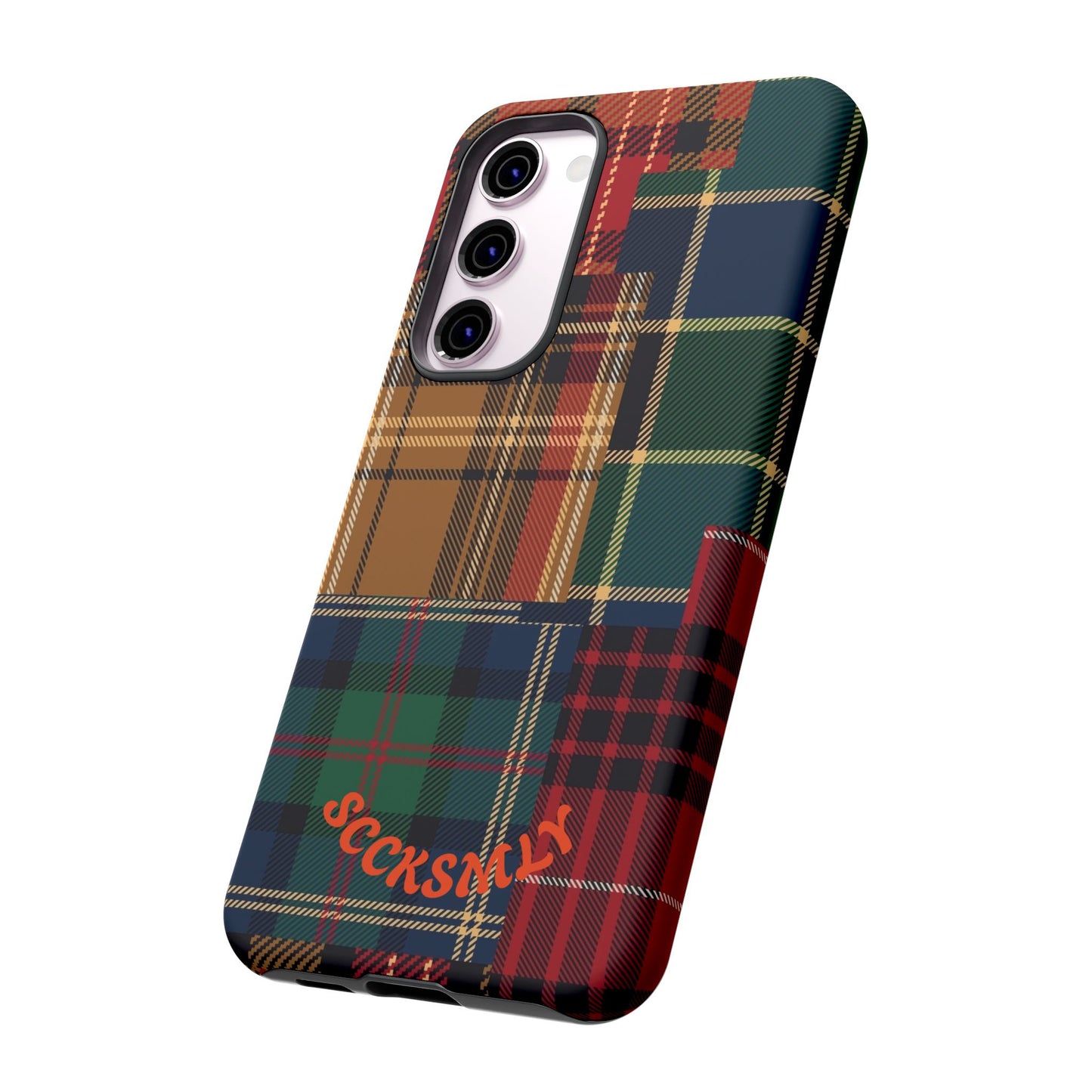 Heritage Hues Patchwork Tough Phone Case for Samsung