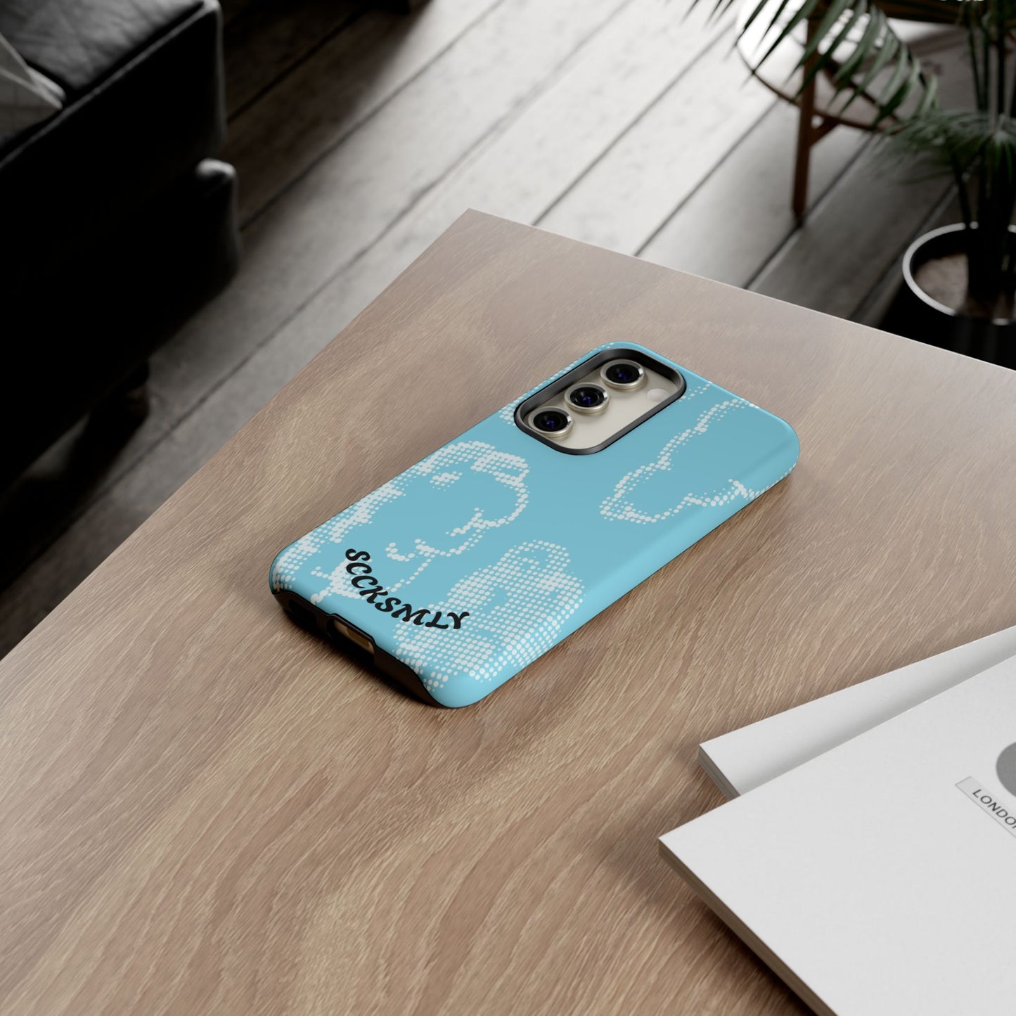 Comic Dot Sky Tough Phone Case for Samsung