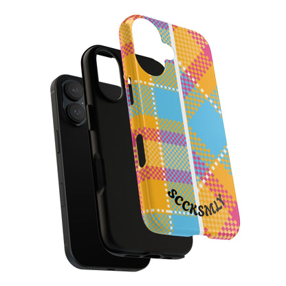 Pattern Punch Phone Case for Apple