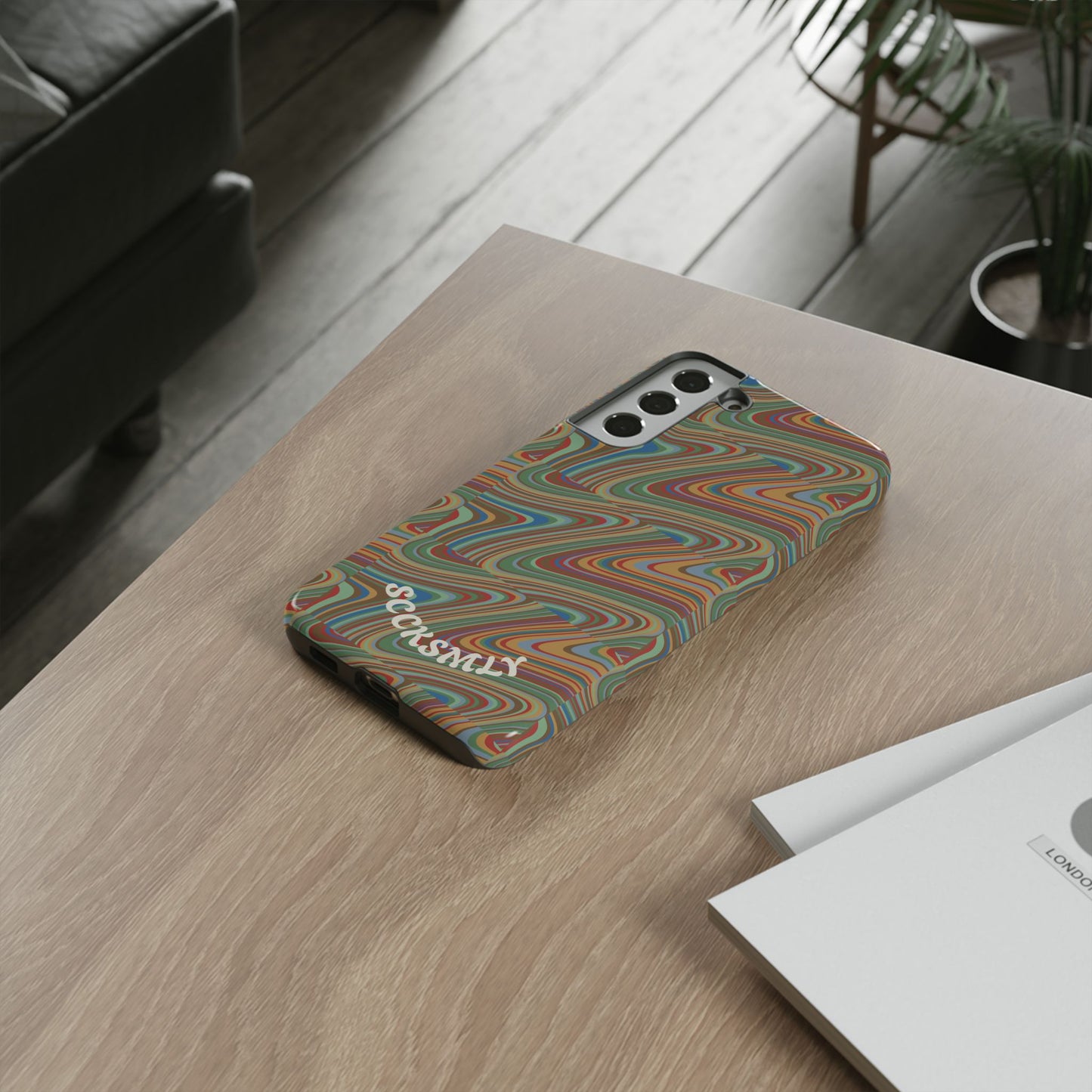Earthly Waves Tough Phone Case for Samsung