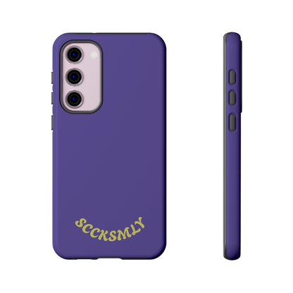 SOLID Dreamy Dusk Purple Tough Case for Samsung