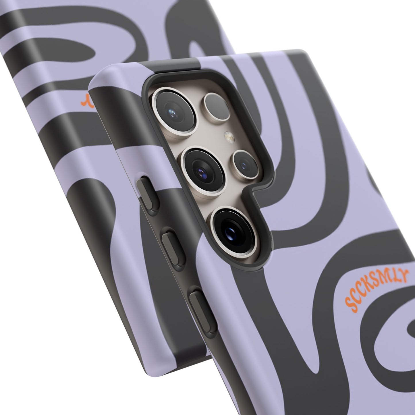 Purple Swirl Phone Case for Samsung
