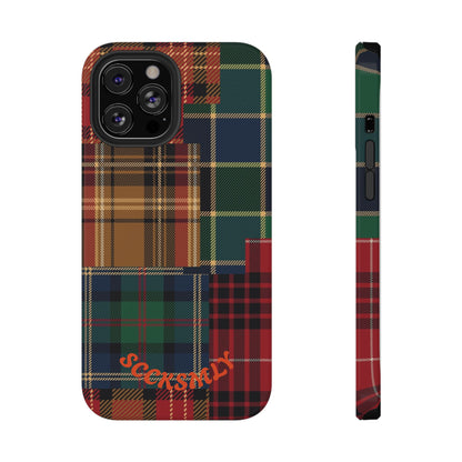 Heritage Hues Patchwork Tough Phone Case for Apple