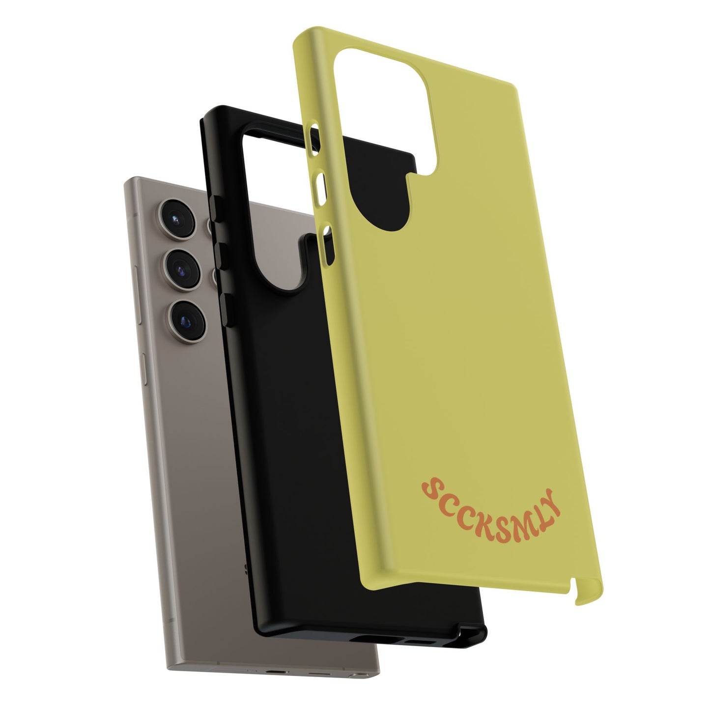 SOLID Lemon Dijon Glaze Tough Case for Samsung