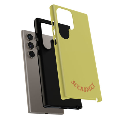 SOLID Lemon Dijon Glaze Tough Case for Samsung