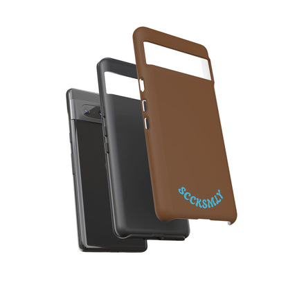 SOLID Chocolate Coco Tough Case for Google Pixel