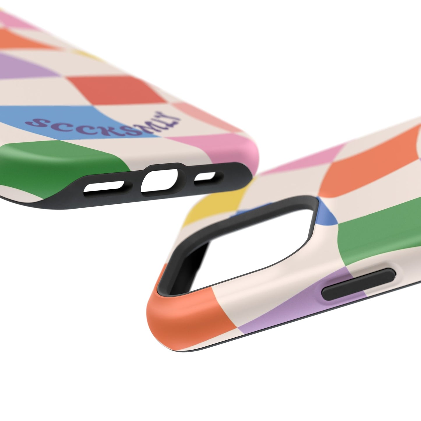 Checker Flicker Phone Case "IOS or Apple"