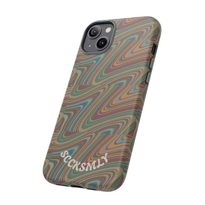 Earthly Waves Tough Phone Case for Apple