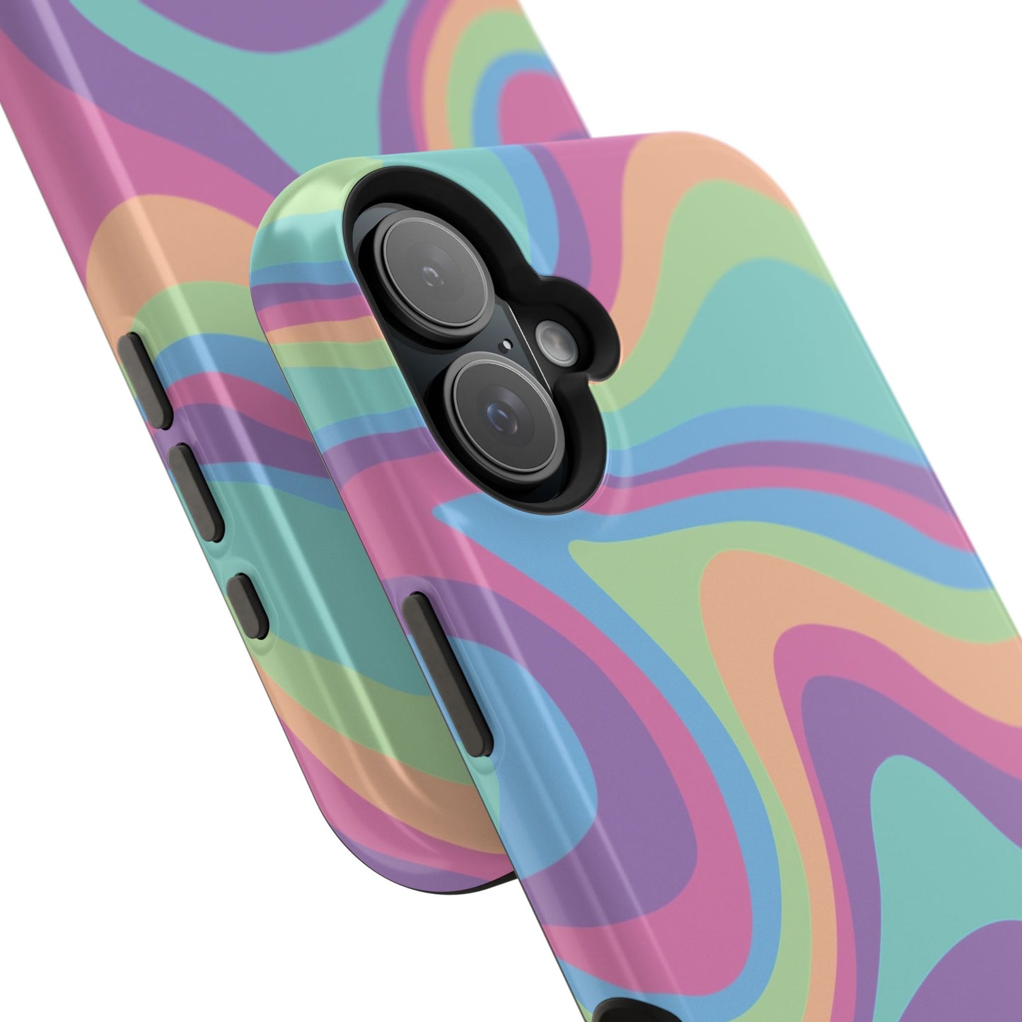 Pastel Swirl Phone Case for Apple