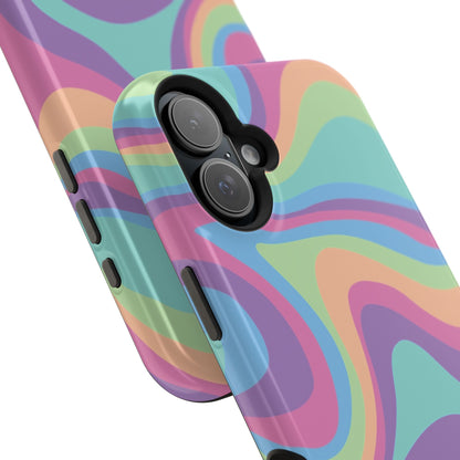 Pastel Swirl Phone Case for Apple