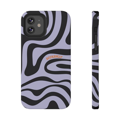 Purple Swirl Phone Case for Apple