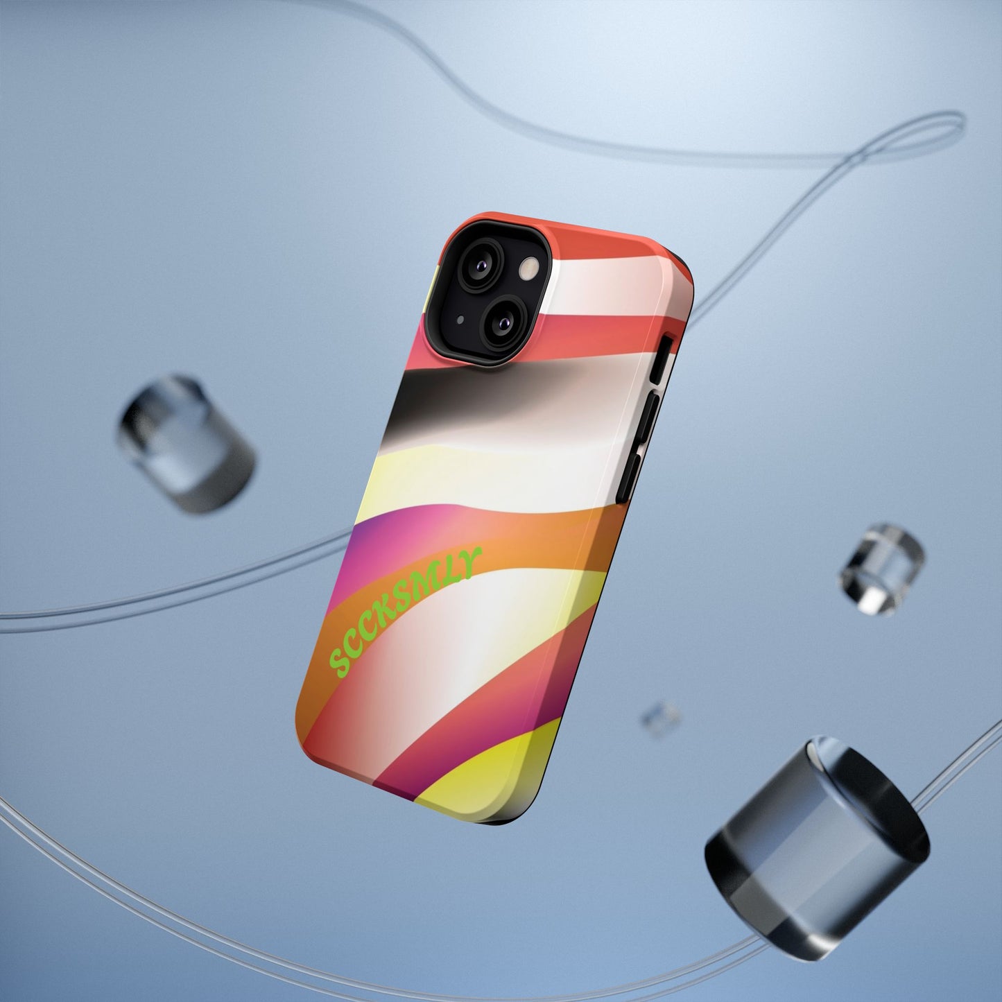 Neutral Waves Phone Case for Apple