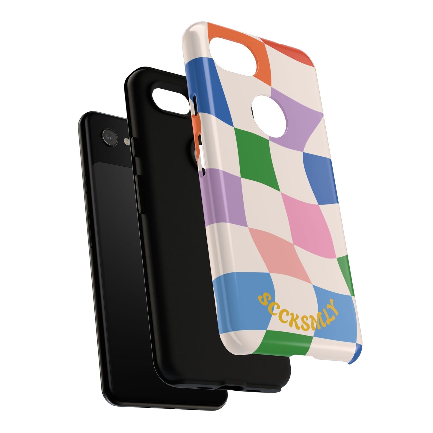 Checker Flicker Phone Case for Google Pixel