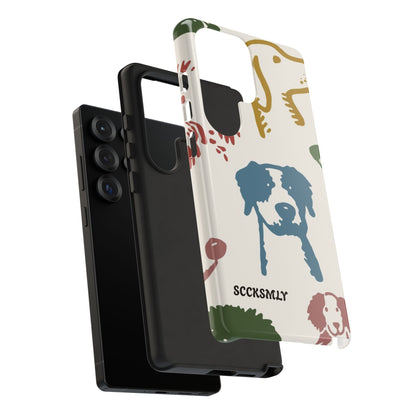 Paws & Portraits Tough Phone Case for Samsung