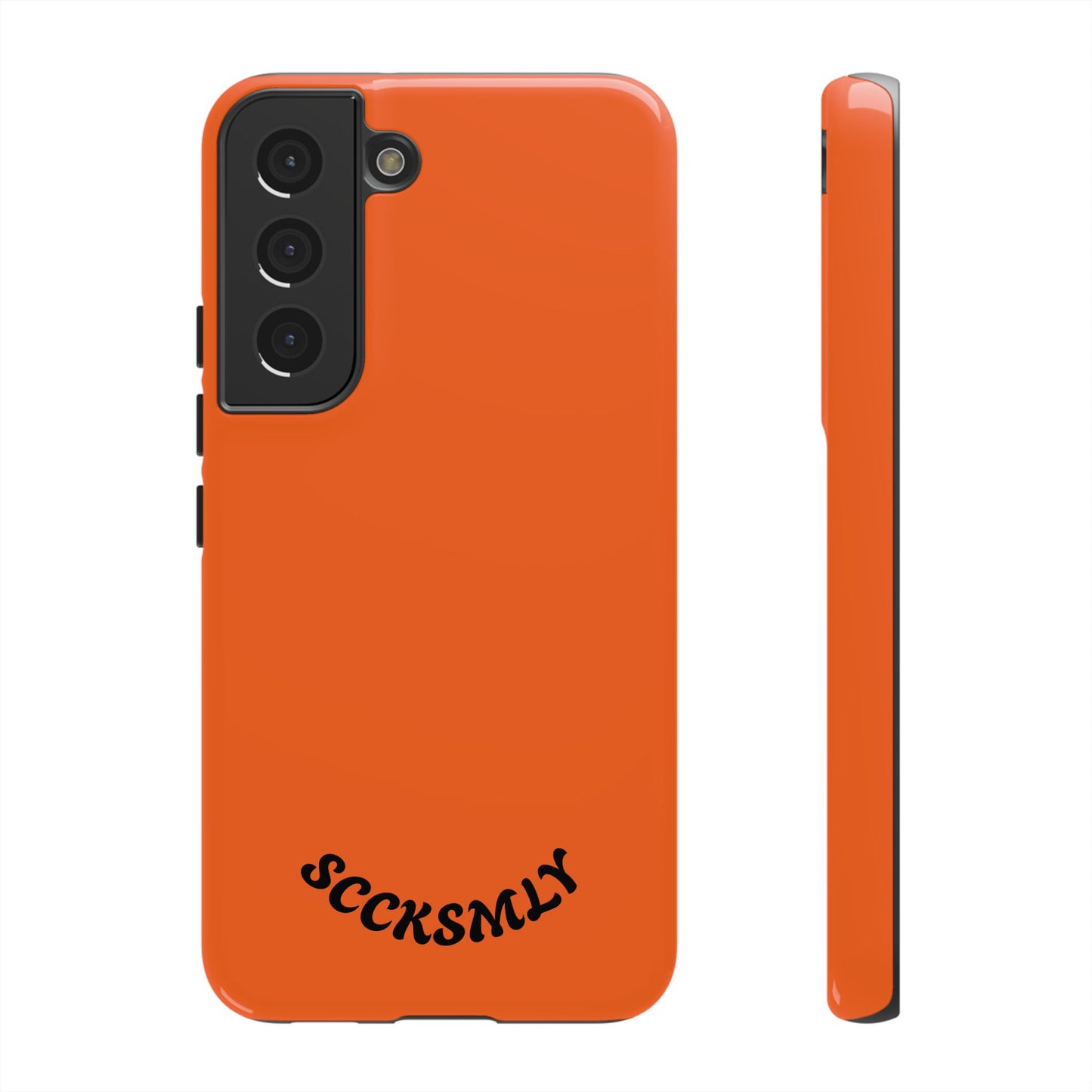SOLID Tangerine Tough Case for Samsung