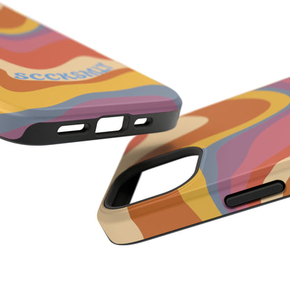 Warm Retro Phone Case for Apple