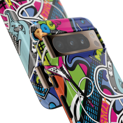 KaleidoWoah Tough Phone Case for Google Pixel