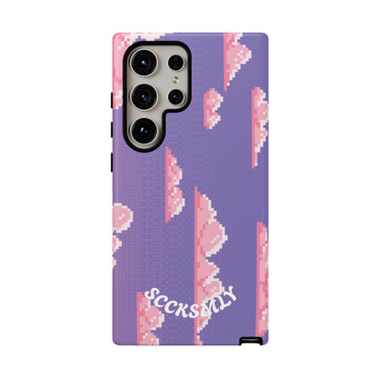 Purple Cotton Candy Sky Tough Phone Case for Samsung