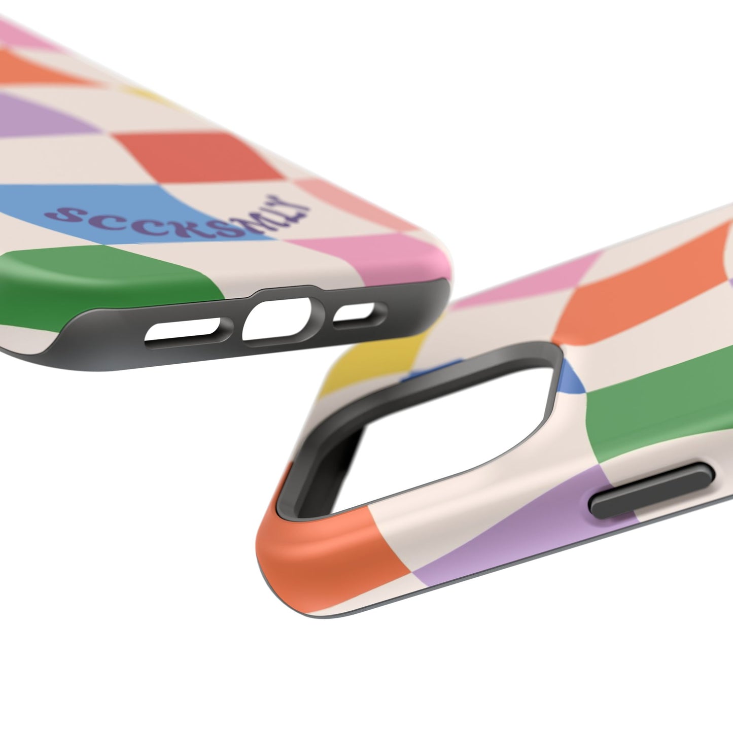 Checker Flicker Phone Case "IOS or Apple"