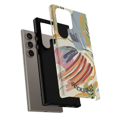 Botanical Strokes Palette Tough Phone Case for Samsung