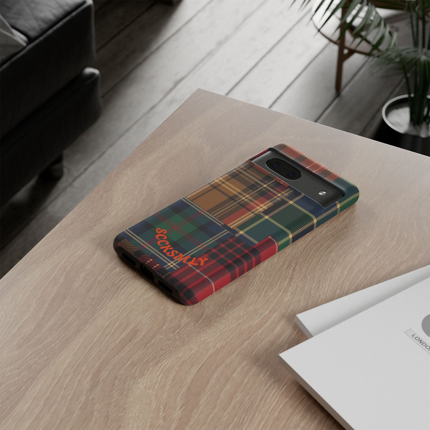 Heritage Hues Patchwork Tough Phone Case for Google Pixel