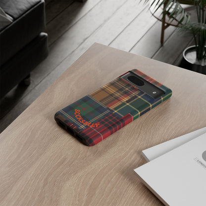 Heritage Hues Patchwork Tough Phone Case for Google Pixel