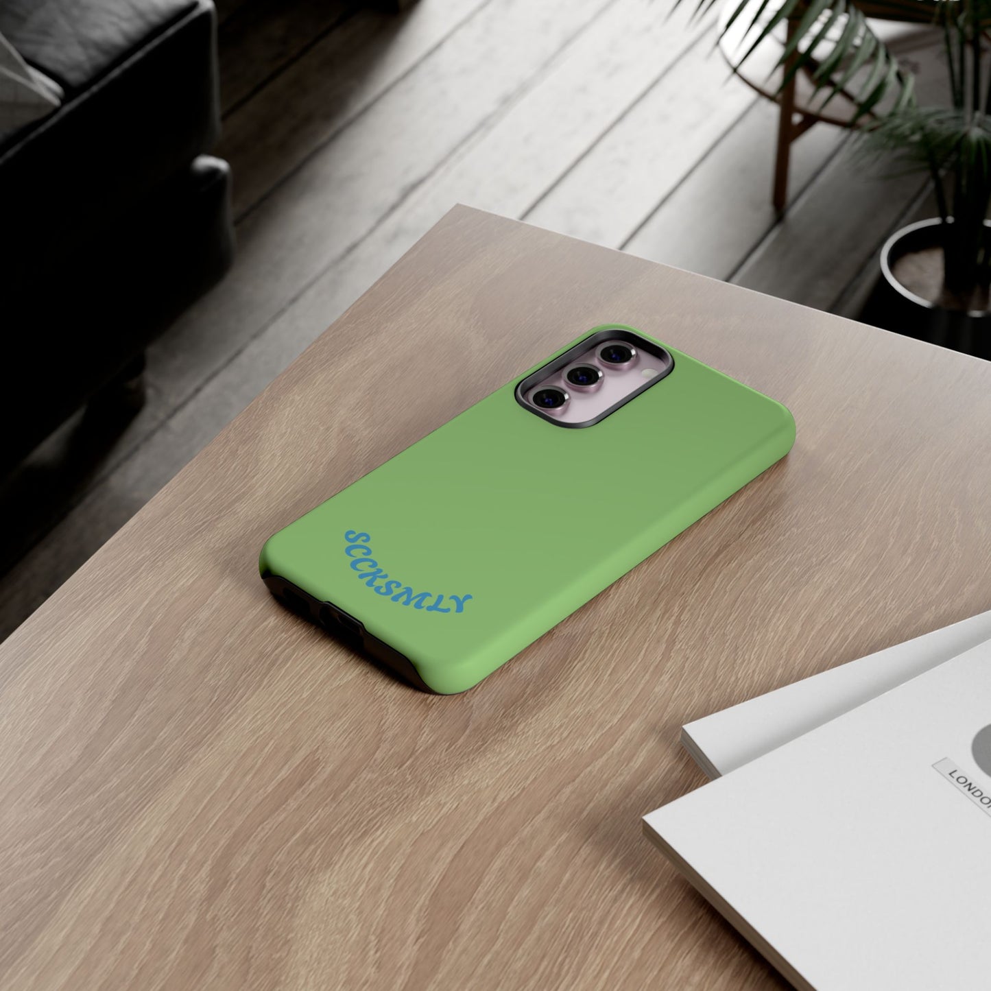 SOLID Sour Lime Tough Case for Samsung