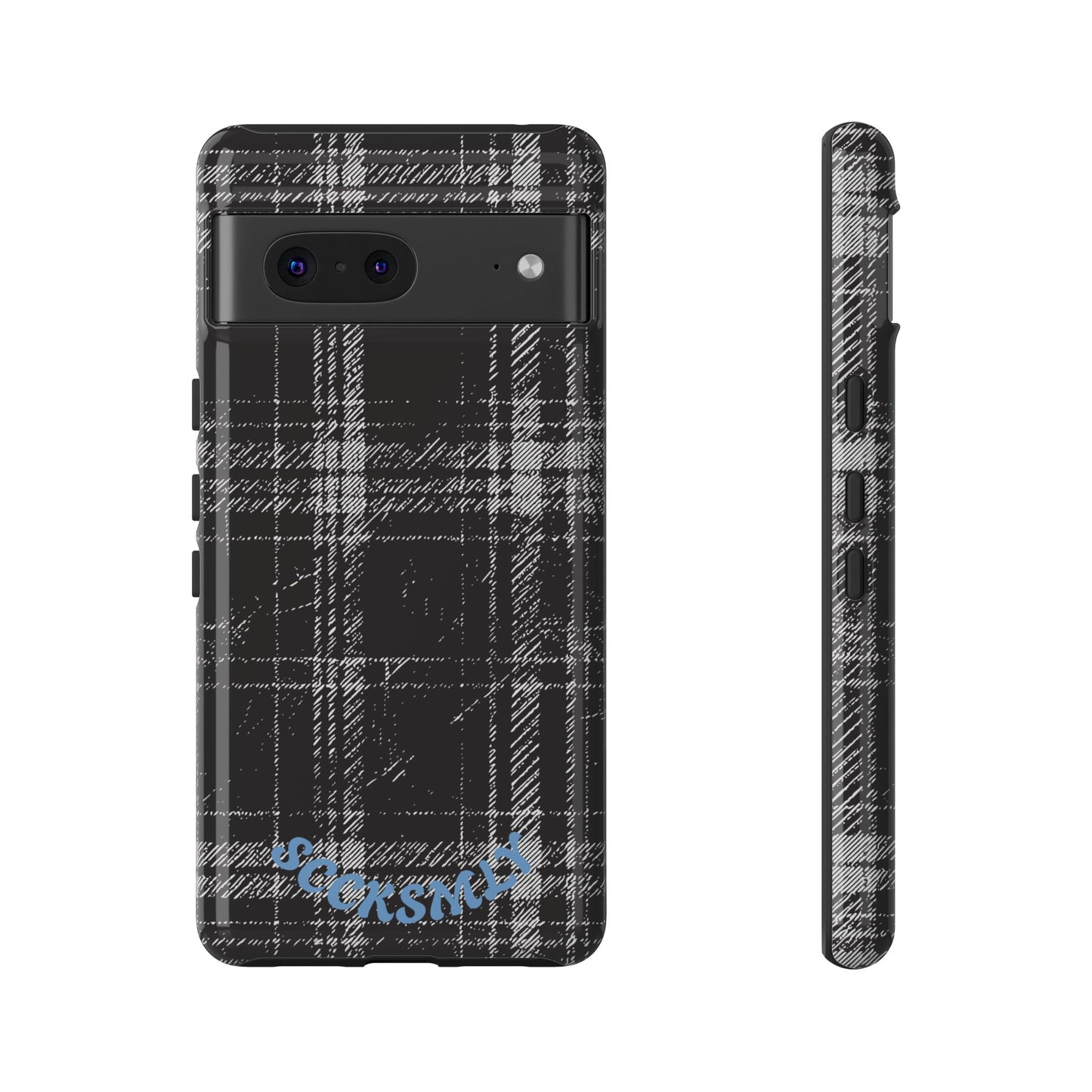 Smoky Grungy Plaid Phone Case for Google Pixel