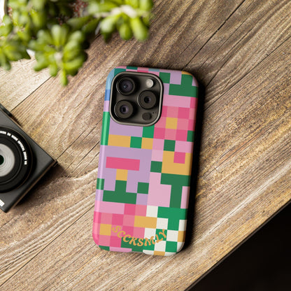 Pixel Garden Tough Phone Case for Apple