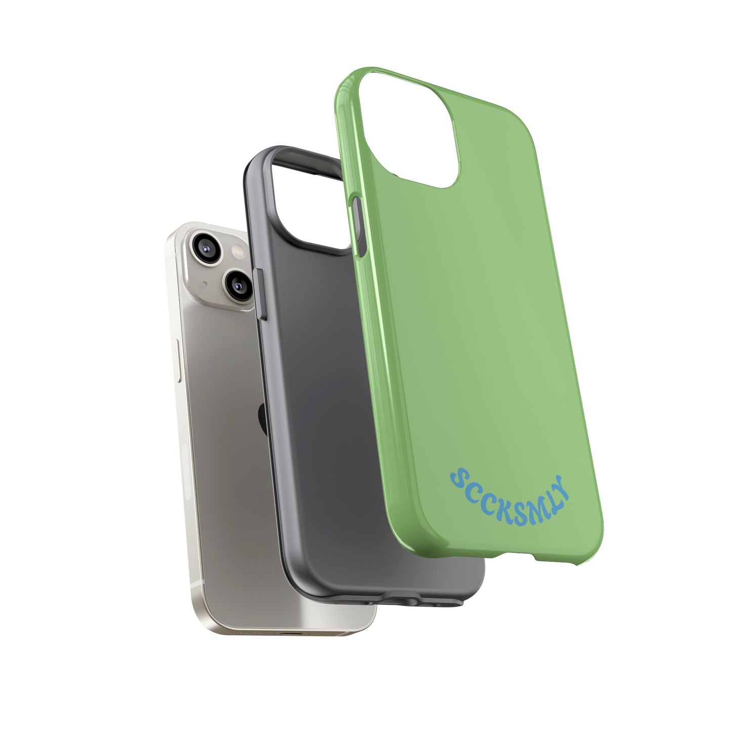 SOLID Sour Lime Tough Case for Apple