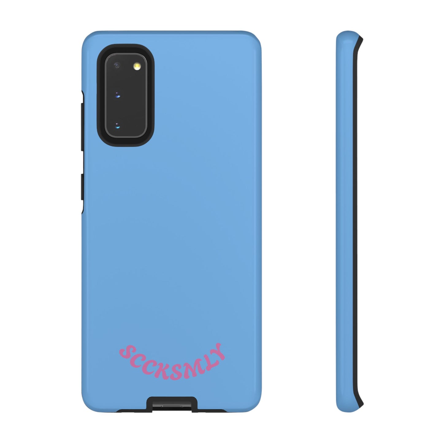 SOLID Blue Candie Tough Case for Samsung