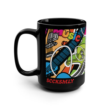 Mug KaleidoWoah 15oz — Black