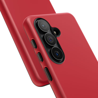 SOLID Calm Cherry Tough Case for Samsung