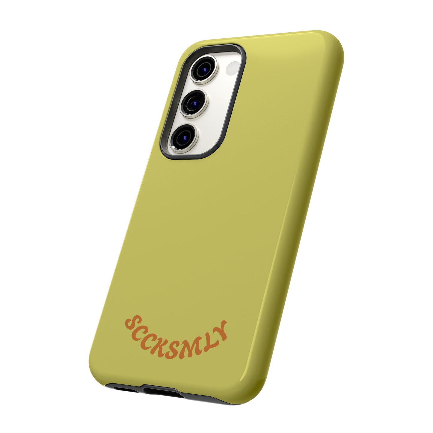 SOLID Lemon Dijon Glaze Tough Case for Samsung
