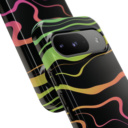 Dark Rainbow Tough Case For Google Pixel