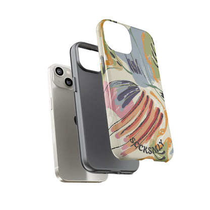Botanical Strokes Palette Tough Phone Case for Apple