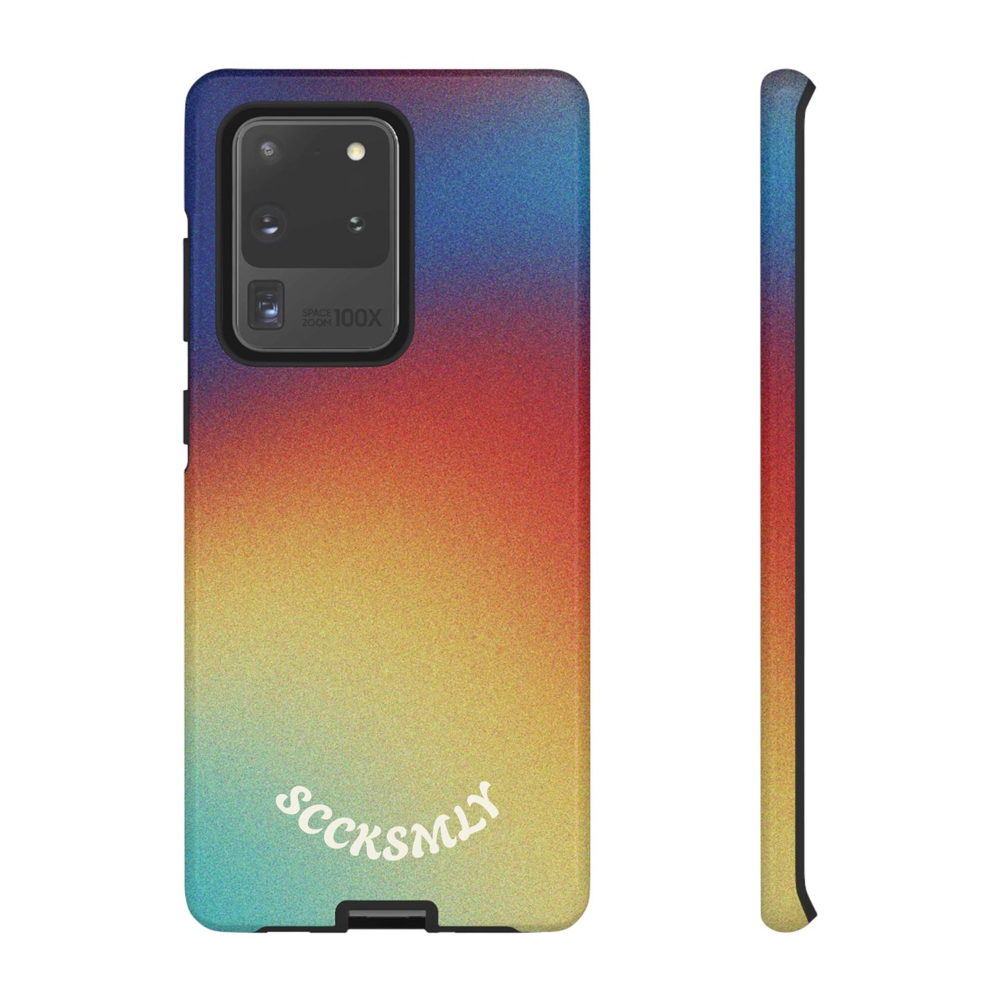 Faded Sunset Aura Tough Phone Case for Samsung
