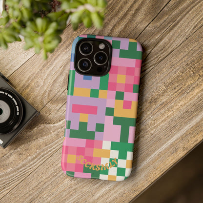 Pixel Garden Tough Phone Case for Apple