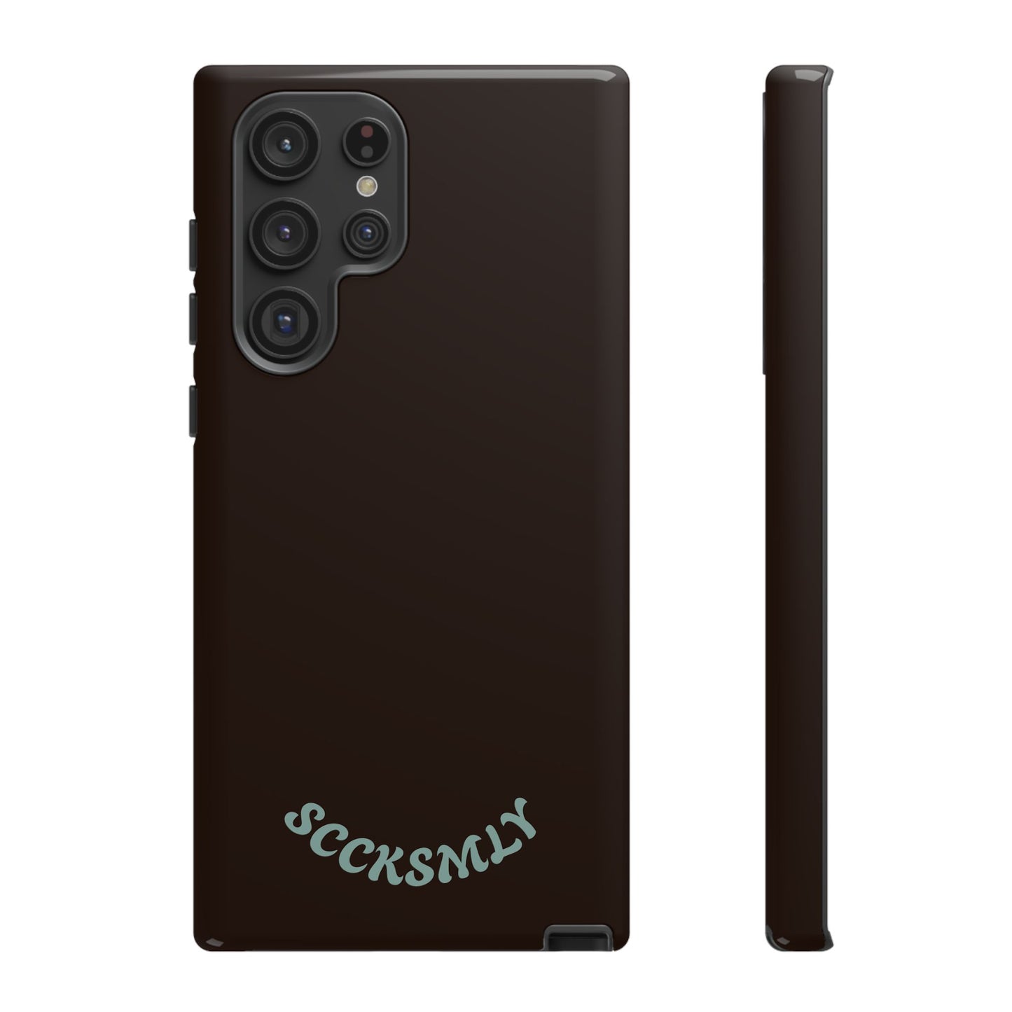 SOLID Espresso Mint Tough Phone Case for Samsung