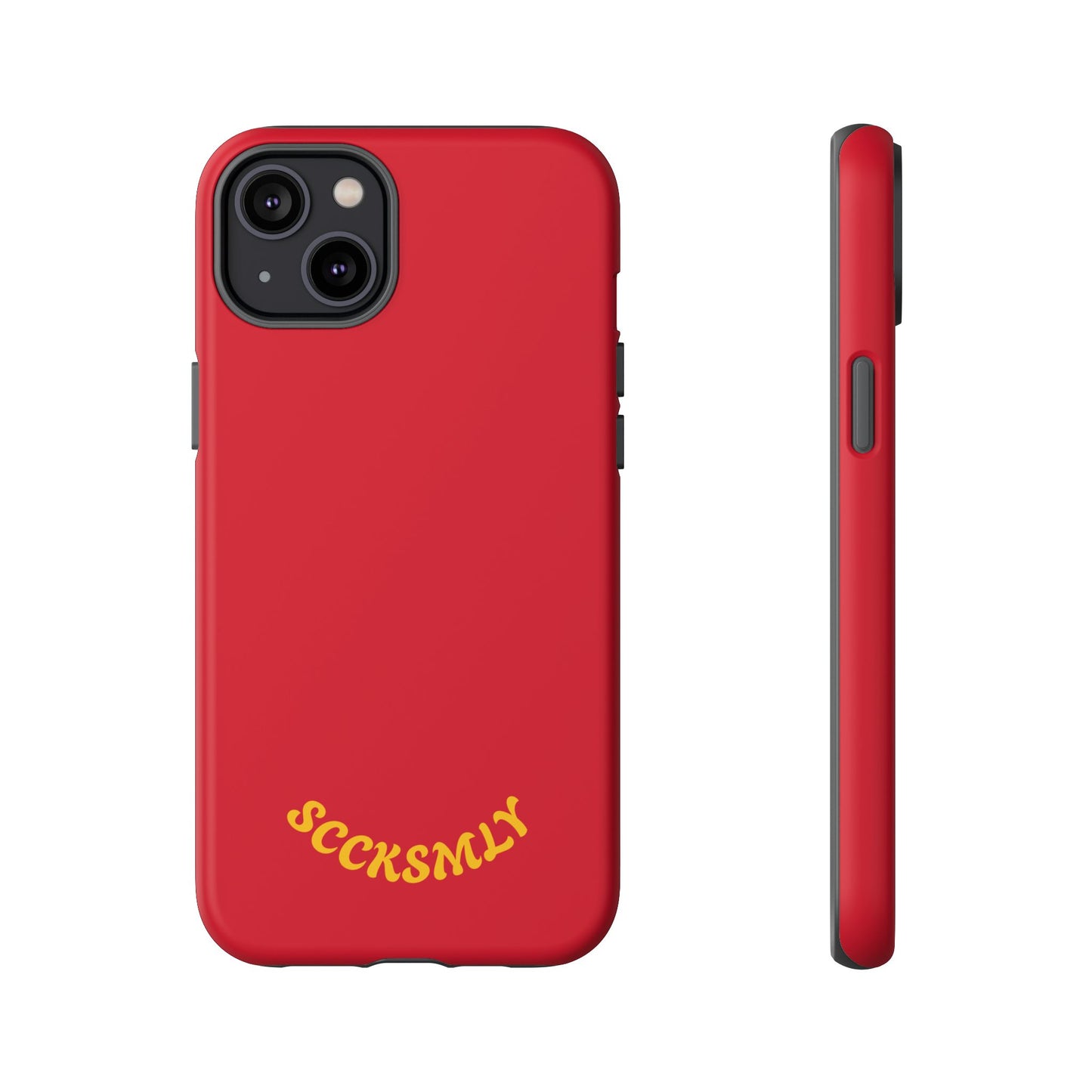 SOLID Calm Cherry Tough Case for Apple