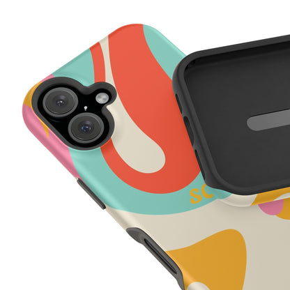 Psychodelic Acid Swirl Phone Case for Apple