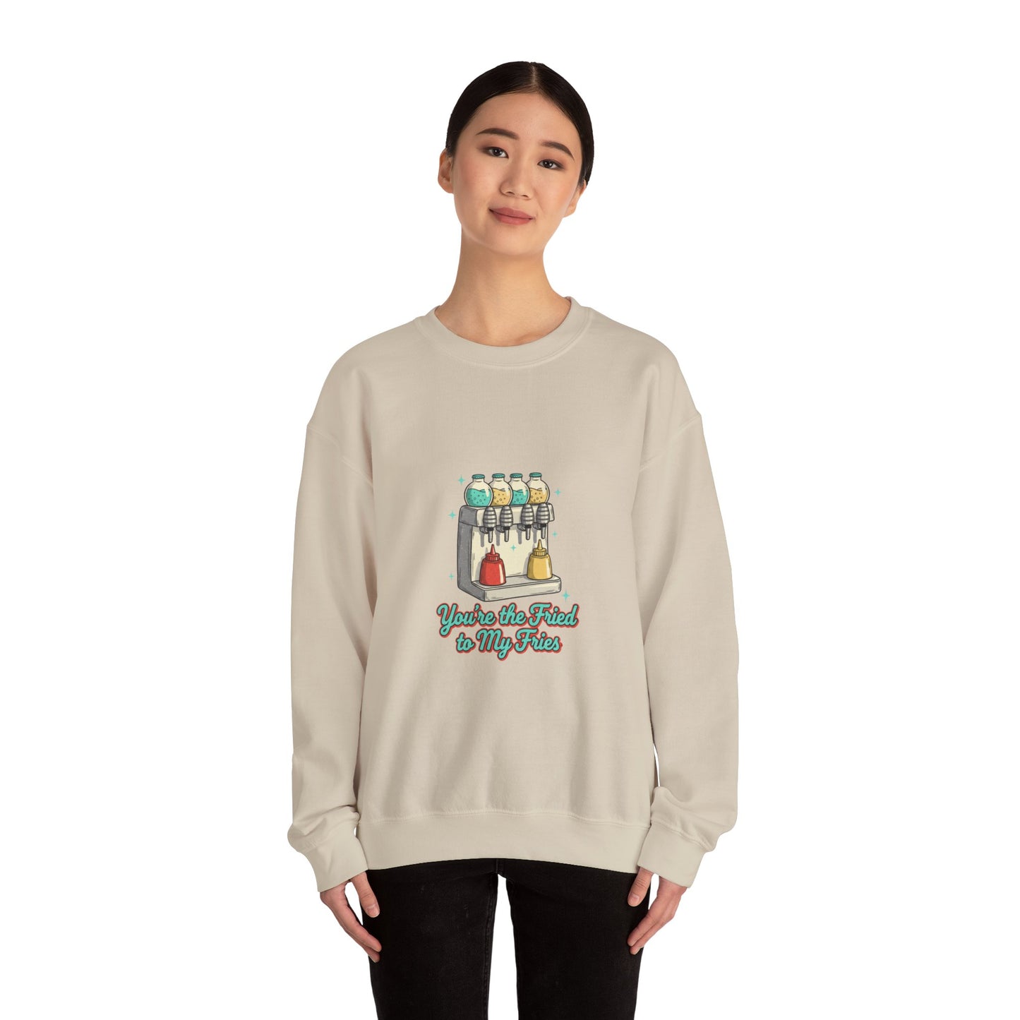Soda Fountain Dispenser Sweatshirt | retro diner shirt, pantry label art