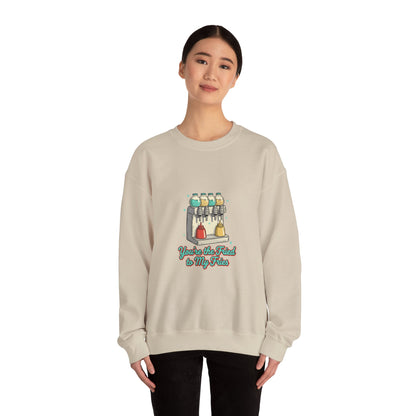 Soda Fountain Dispenser Sweatshirt | retro diner shirt, pantry label art