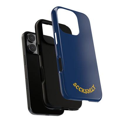 SOLID Cobalt Haze Tough Case for Apple