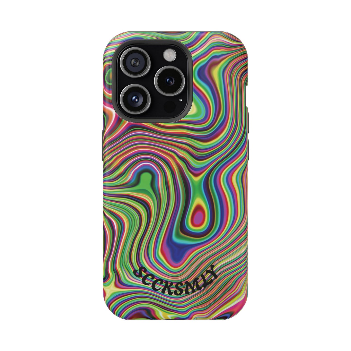 Acid Swirl Phone Case for Apple
