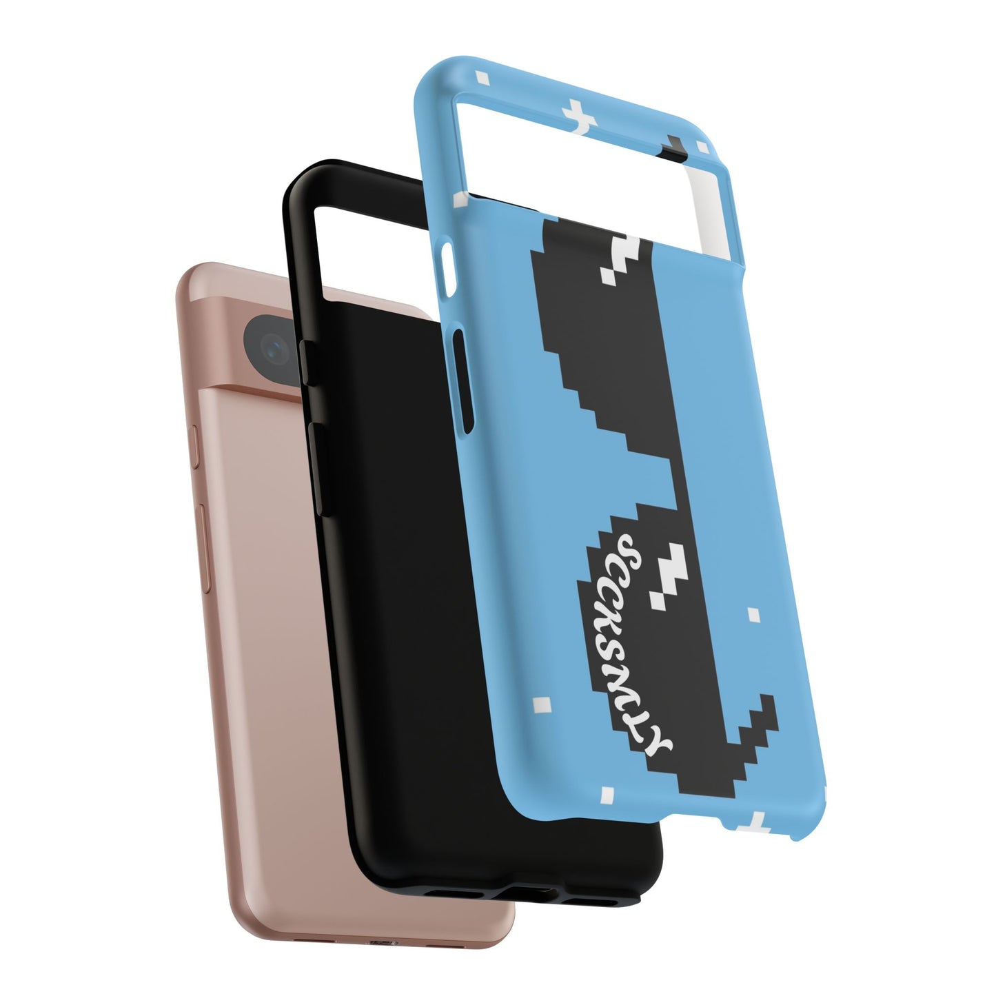 Pixel Glass Tough Phone Case for Google