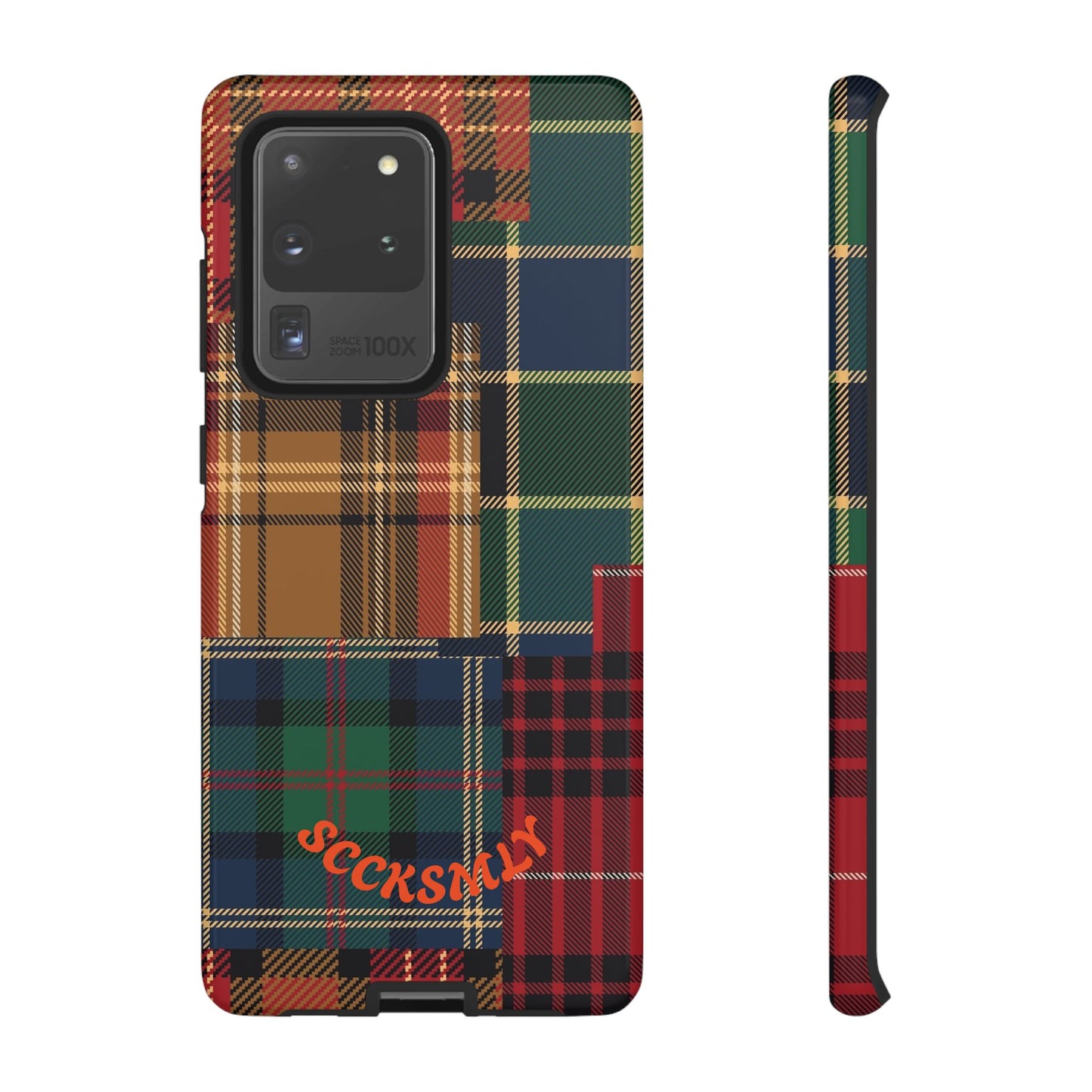 Heritage Hues Patchwork Tough Phone Case for Samsung