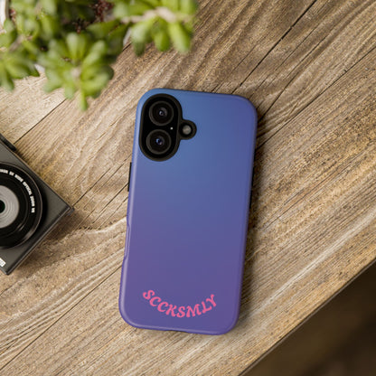 Berry Pop Gradient Tough Phone Case for Apple