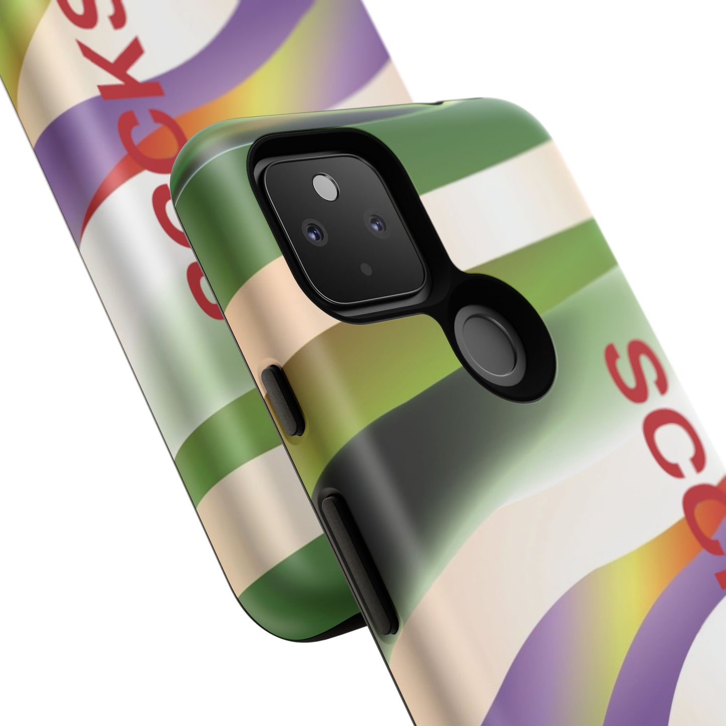 Green Waves Phone Case for Google Pixel