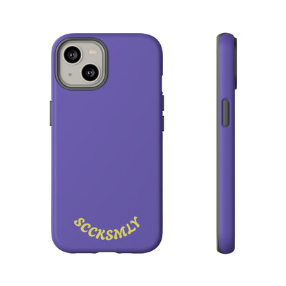 SOLID Dreamy Dusk Purple Tough Case for Apple